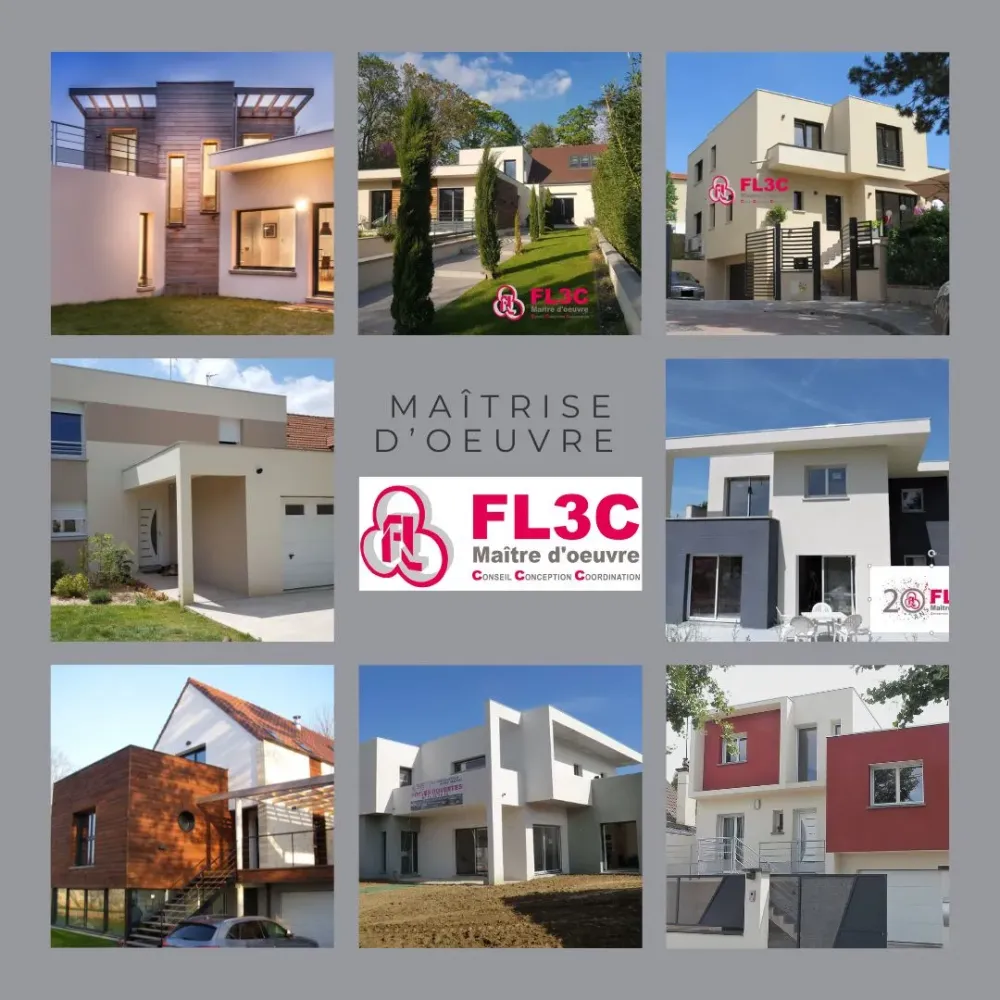 Photo illustration page maisons toit plat