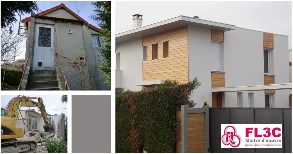 projet démolition reconstruction